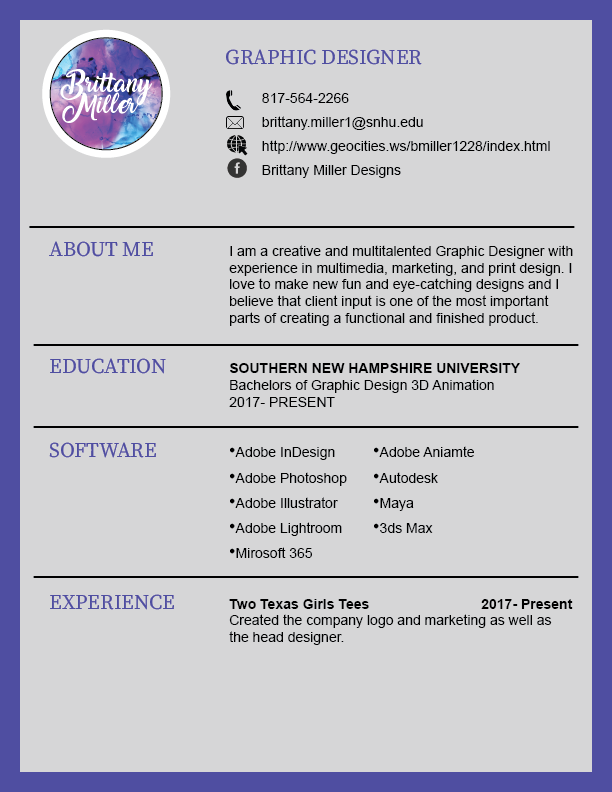 resume